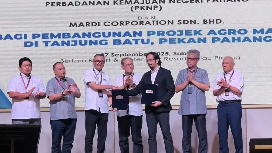Coconut plantation agreement in Pahang